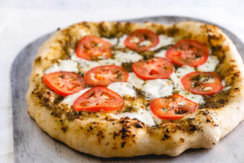 Pesto pizza