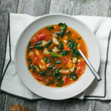 Tuscan Soup with White Beans-image