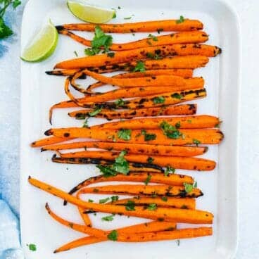 Grilled carrots