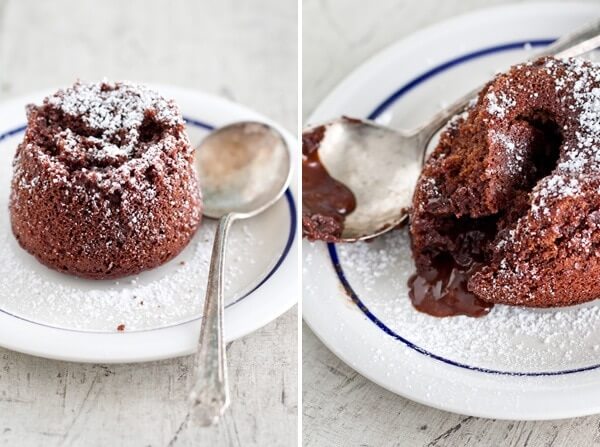 Molten lava cake
