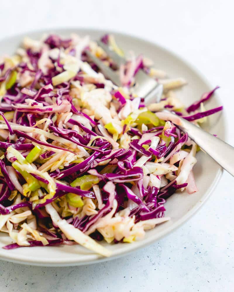 Vinegar Coleslaw Recipe 