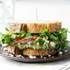 Mediterranean Veggie Sandwich-image