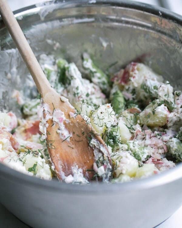 Herb Potato Salad | Greek Yogurt Potato Salad