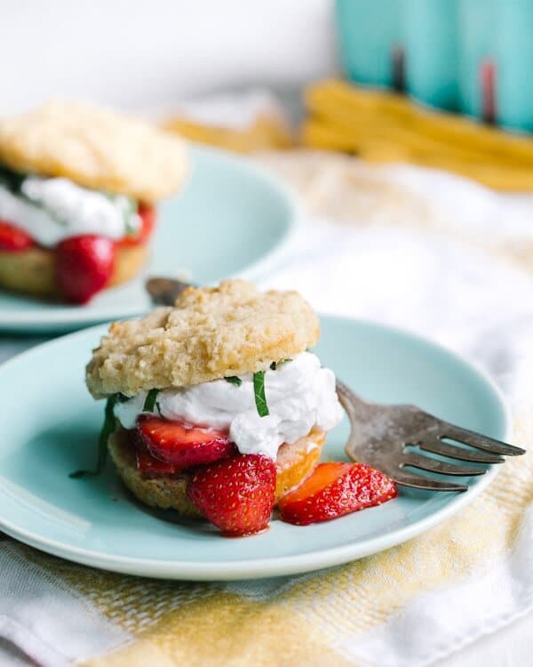 Healthy Strawberry Shortcake