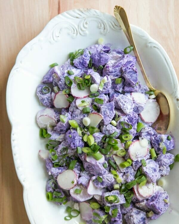 Purple Potato Salad