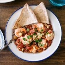 Baked Shrimp with Tomatoes and Feta-image