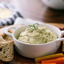 Garlic Herb White Bean Dip-image