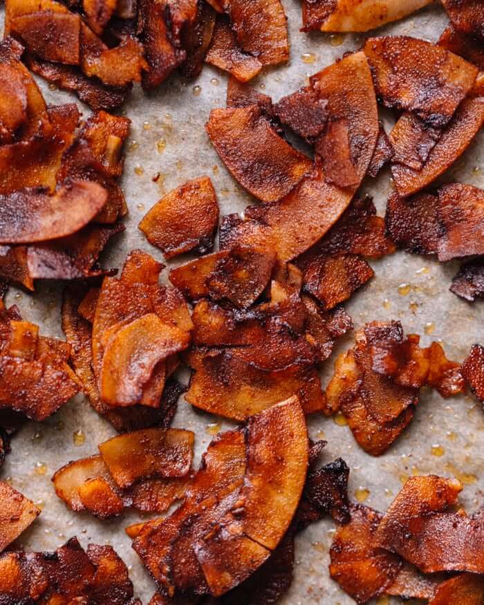 How to make coconut bacon