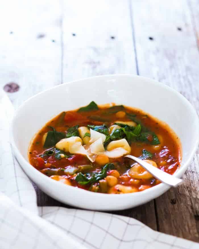 イタリアのスープ/イタリアの野菜のスープ