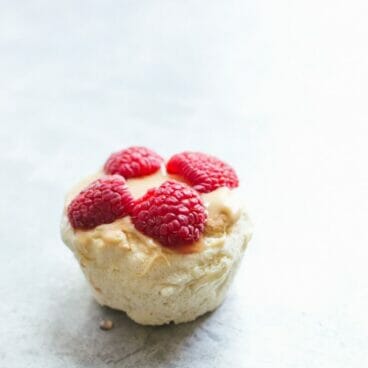 Maple Cream Angel Food Cupcakes | A Couple Cooks