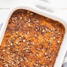 Carrot Cake Baked Steel Cut Oatmeal-image