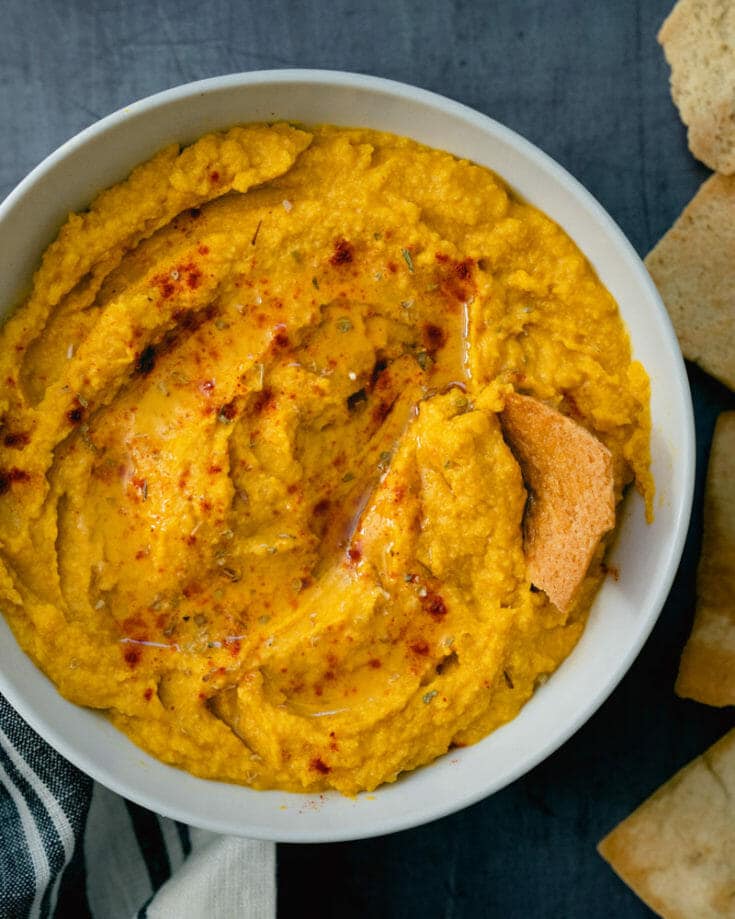 Easy Pumpkin Hummus A Couple Cooks