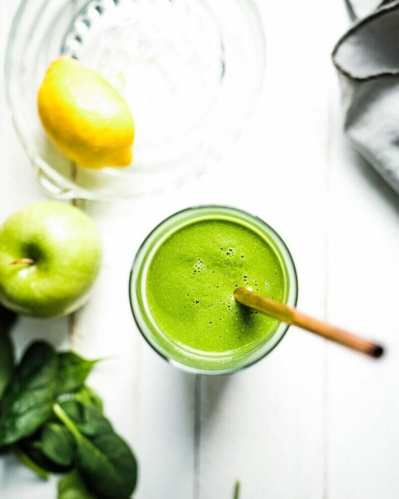 Green Apple Smoothie A Couple Cooks