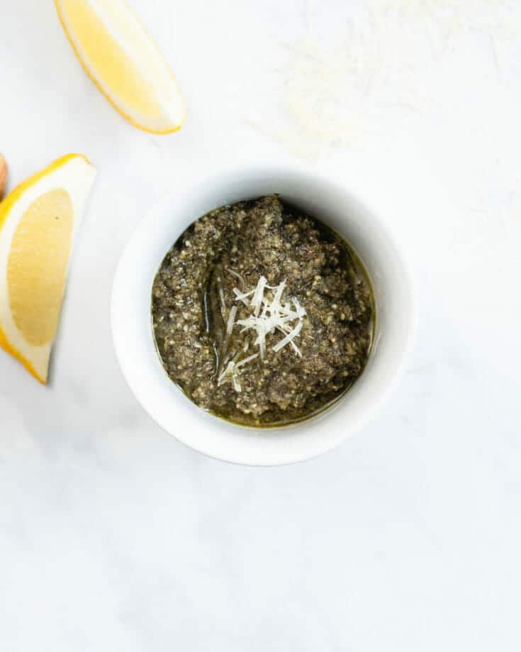 Dried Basil Pesto (Yes, It's Possible!) A Couple Cooks