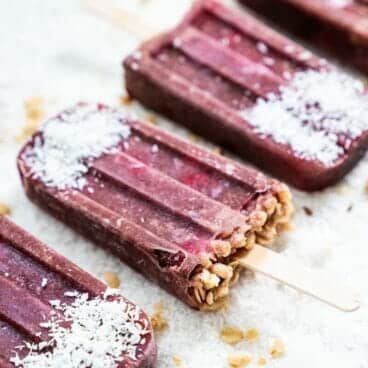 Acai Bowl Popsicles | A Couple Cooks