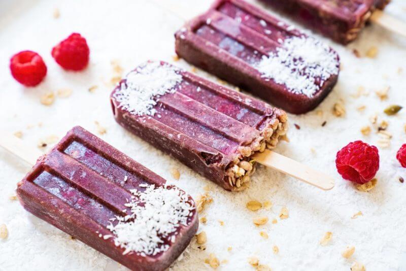 Acai Bowl Popsicles | A Couple Cooks