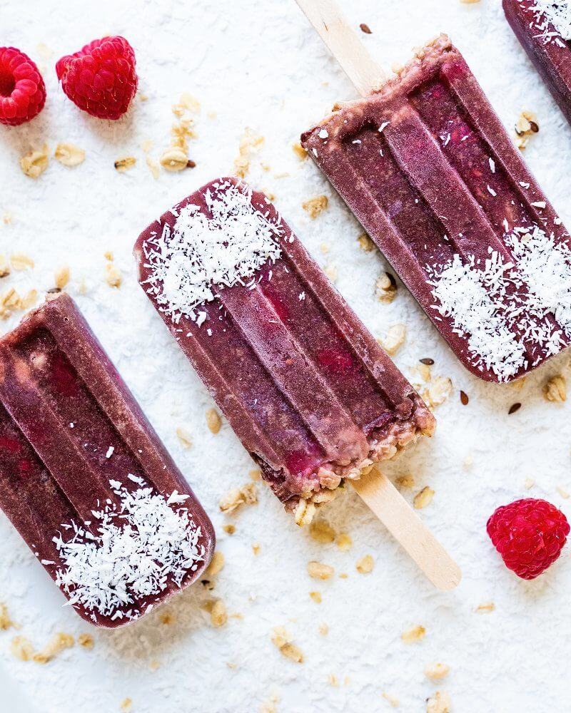 Acai Bowl Popsicles | A Couple Cooks