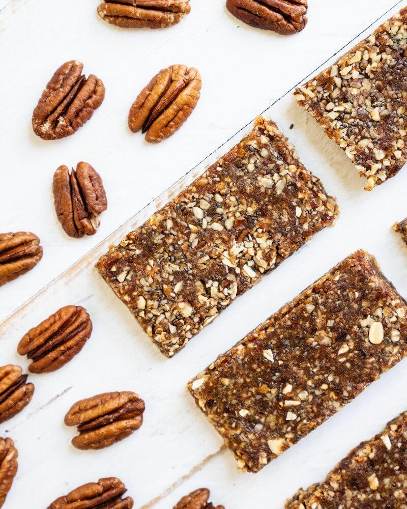 Homemade energy bars