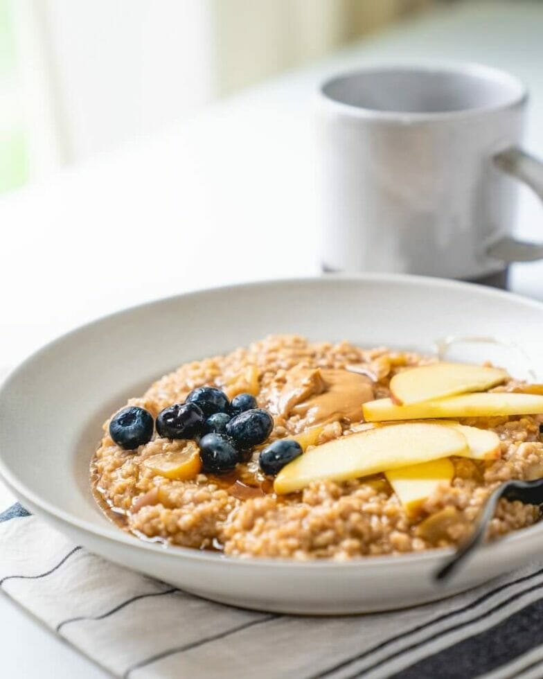 Apple Cinnamon Pressure Cooker Steel Cut Oats A Couple Cooks