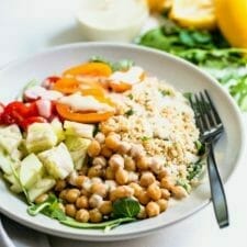 Mediterranean Couscous Dinner Salad-image