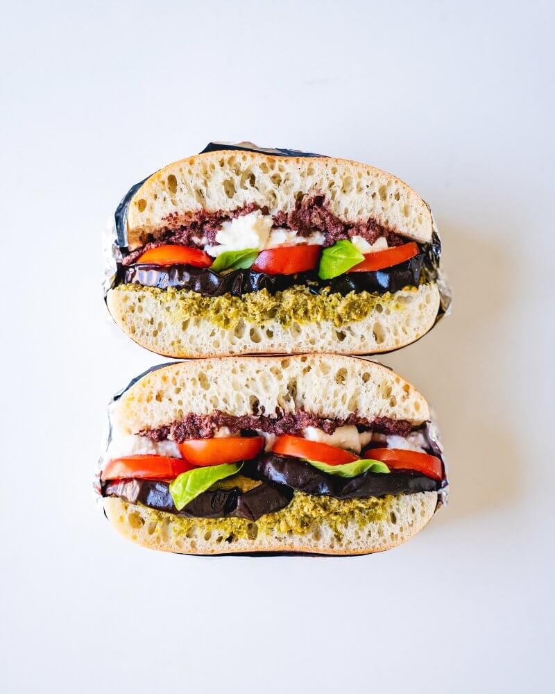 Italian Eggplant Sandwich A Couple Cooks