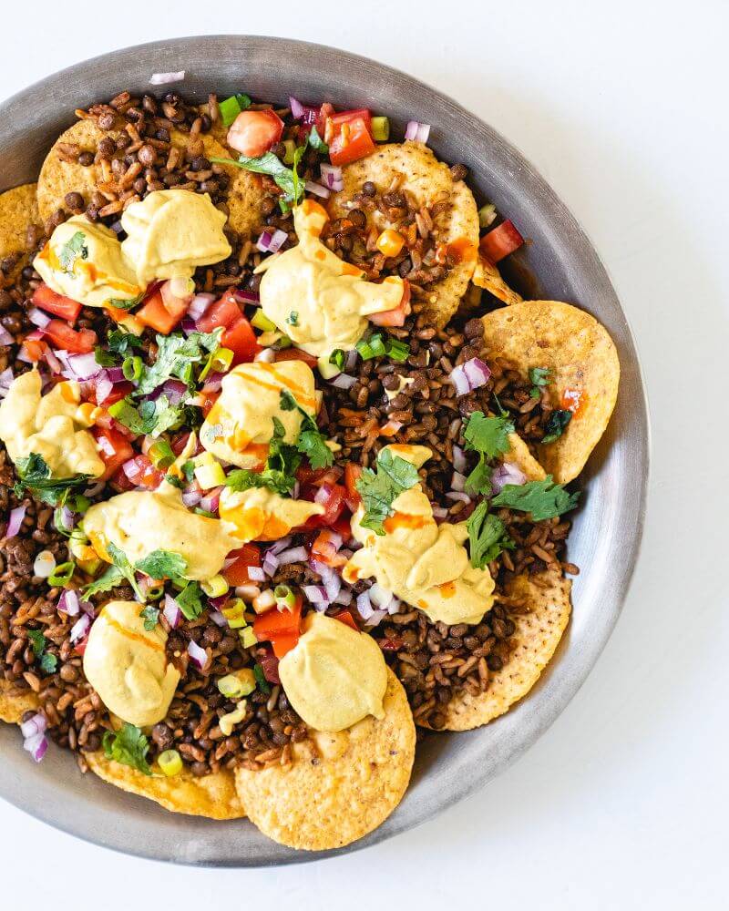 Healthy Loaded Nachos - The Best Vegan Nachos A Couple Cooks - outof-inks