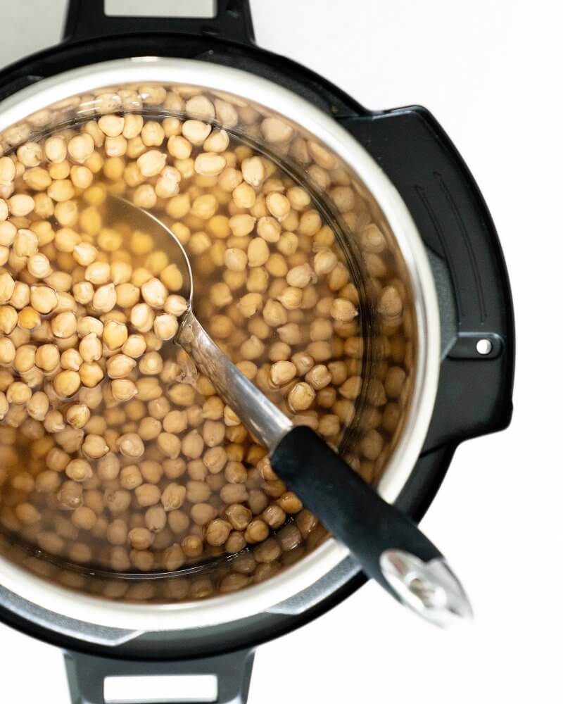 How To Cook Chickpeas Overnight [Instant Pot Mini]