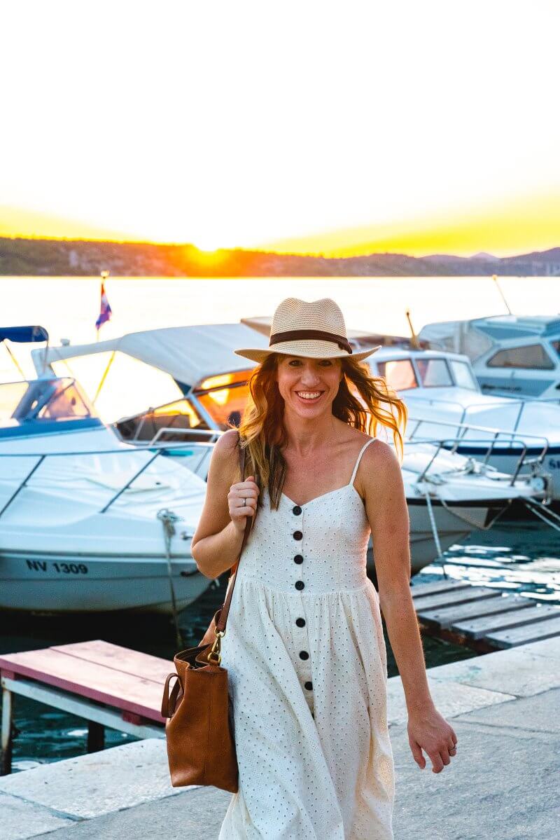Travel photography in Sibenik Croatia | How to take better pictures on vacation
