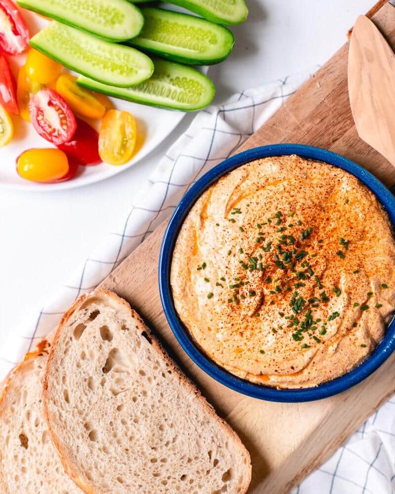 Paprika Goat Cheese Spread A Couple Cooks