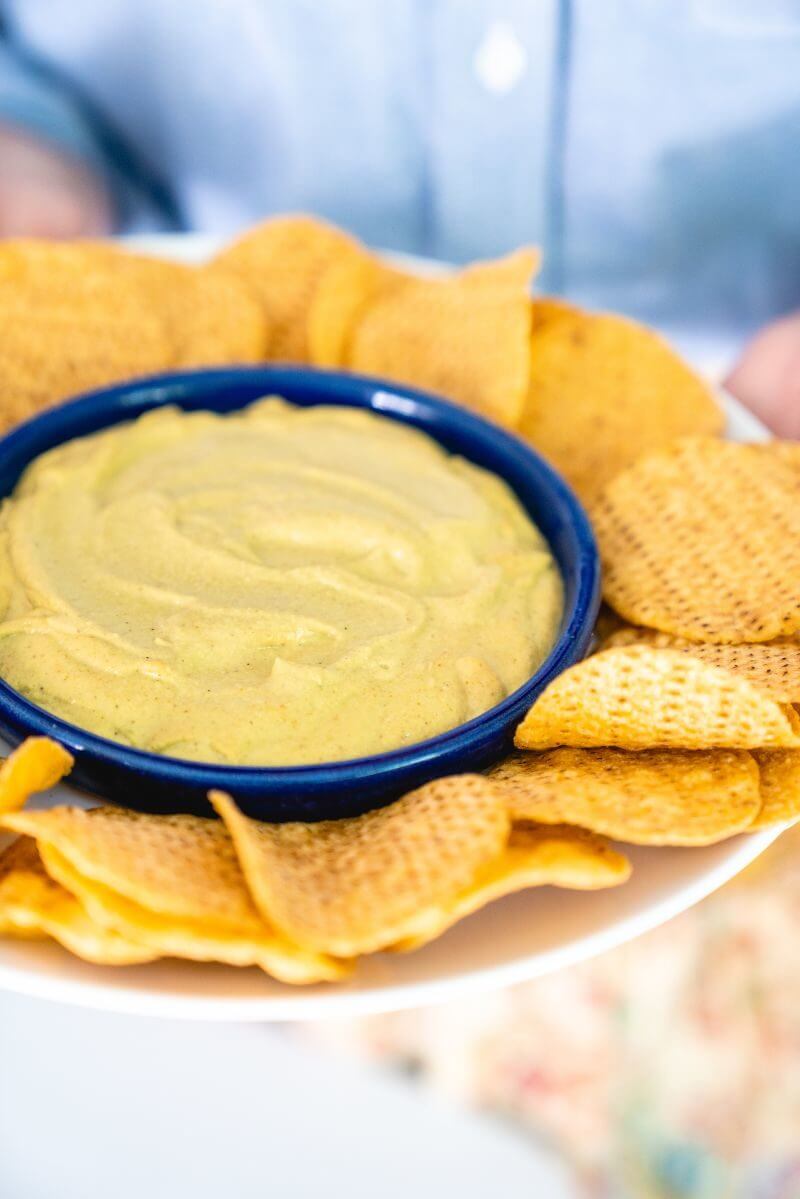 Whole food plant based queso