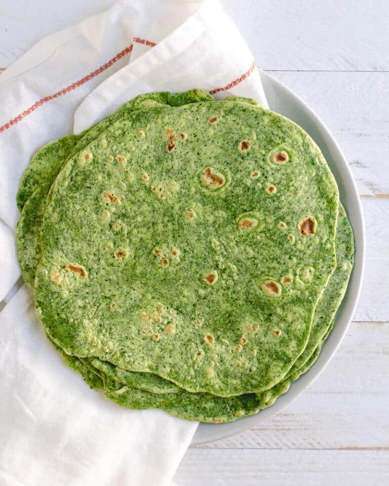 Easy Spinach Tortillas Recipe – A Couple Cooks