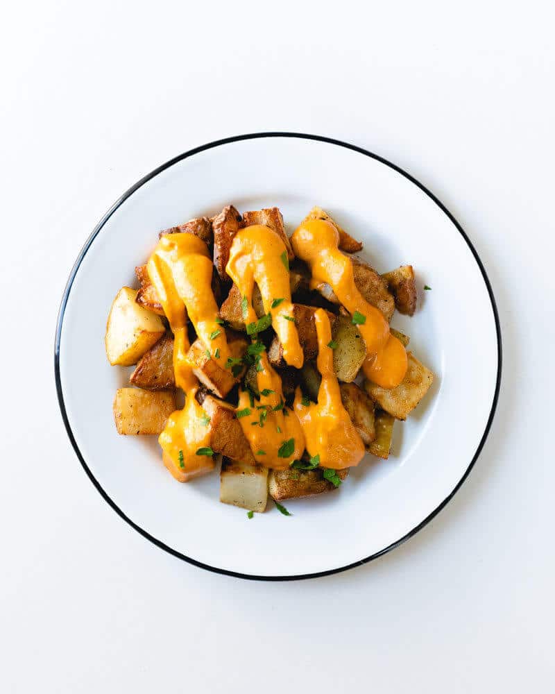 Vegan Patatas Bravas recipe | Vegan tapas