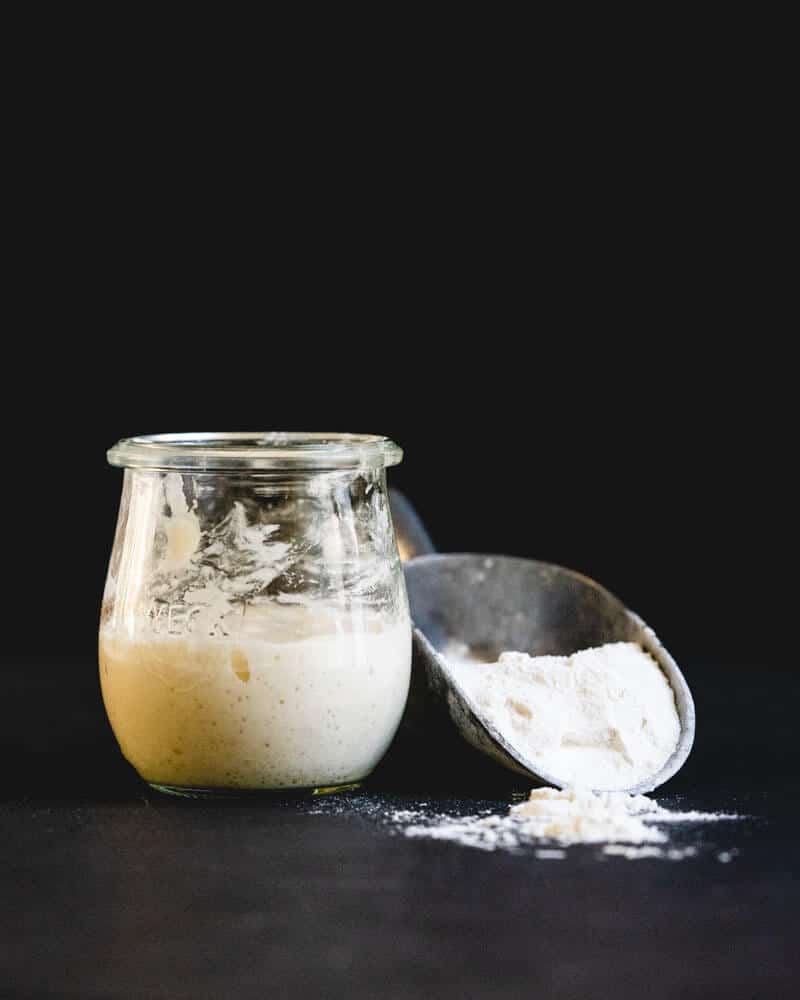 How to feed sourdough starter a couple cooks