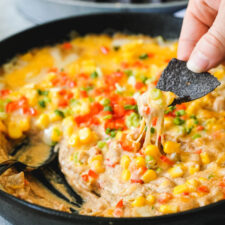 25 Party Food Ideas: Skillet Cheese Dip &amp; More!-image