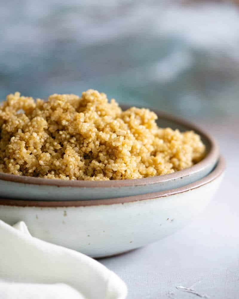 Pressure Cooker Quinoa (Instant Pot) - Pass the Plants