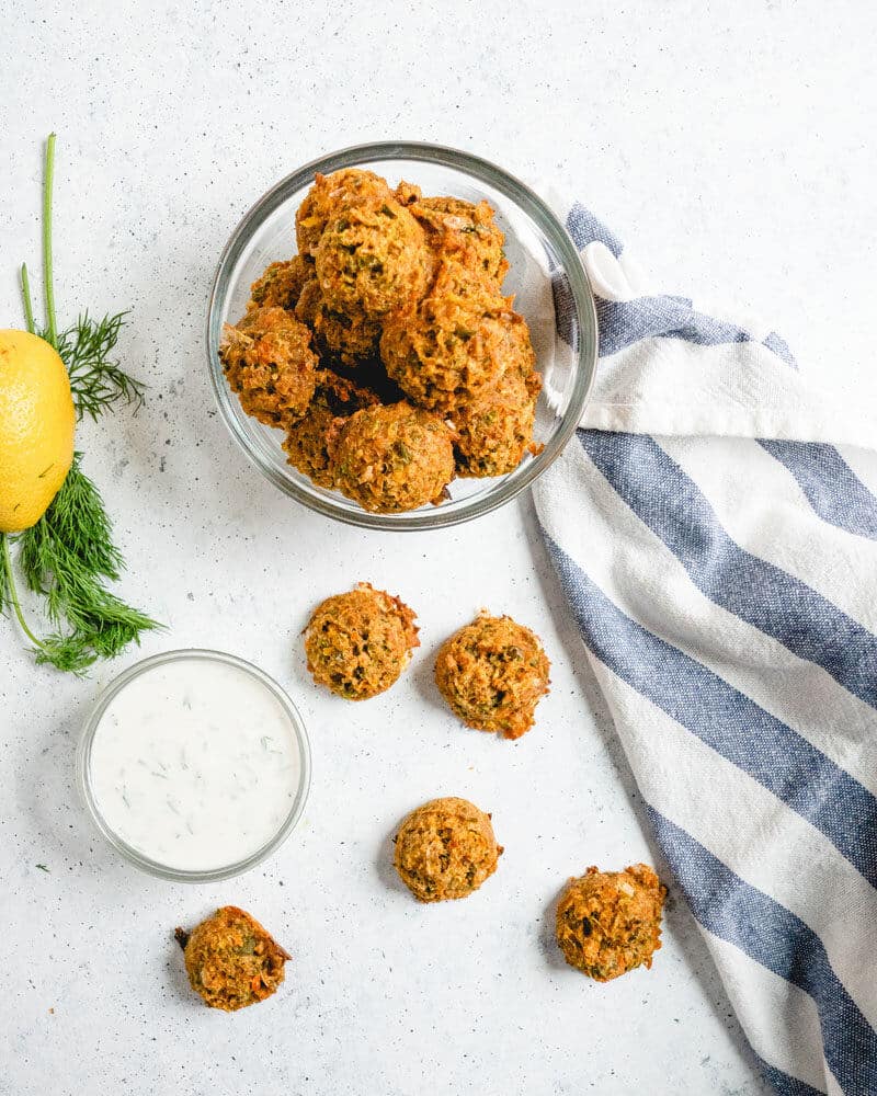 Veggie Dippers with Yogurt Dill Sauce