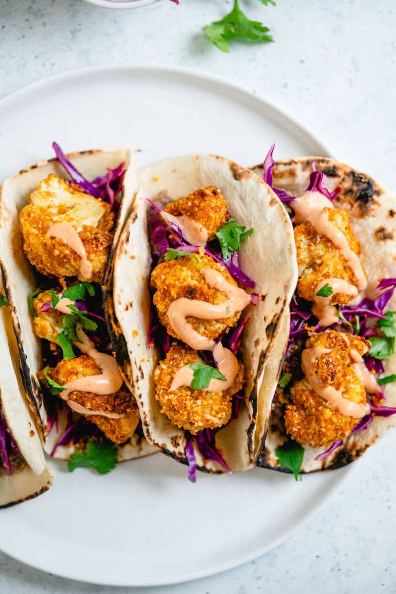 Cauliflower Tacos | Easy Cauliflower Tacos