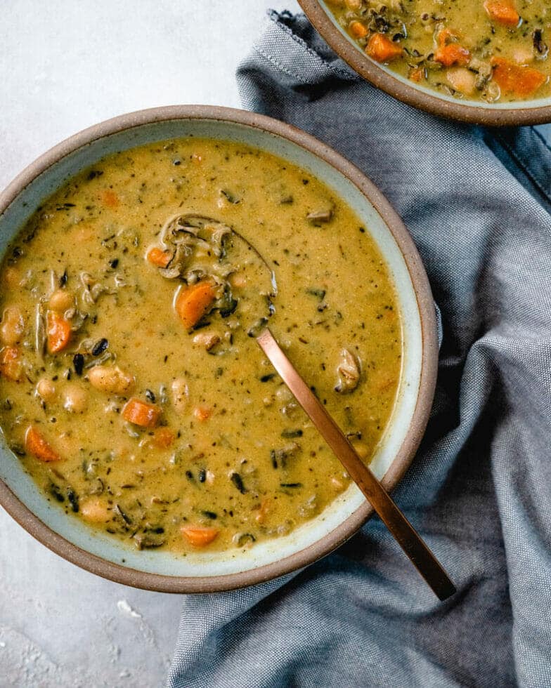 Instant Pot Wild Rice Soup Recipe A Couple Cooks