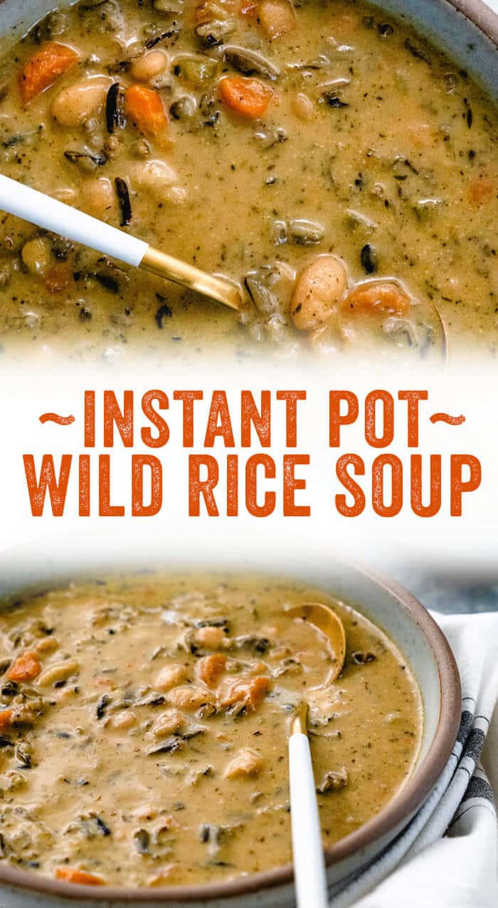 Instant Pot Wild Rice Soup Recipe A Couple Cooks