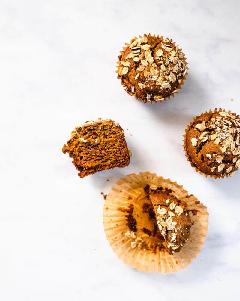 Healthy banana muffins recipe