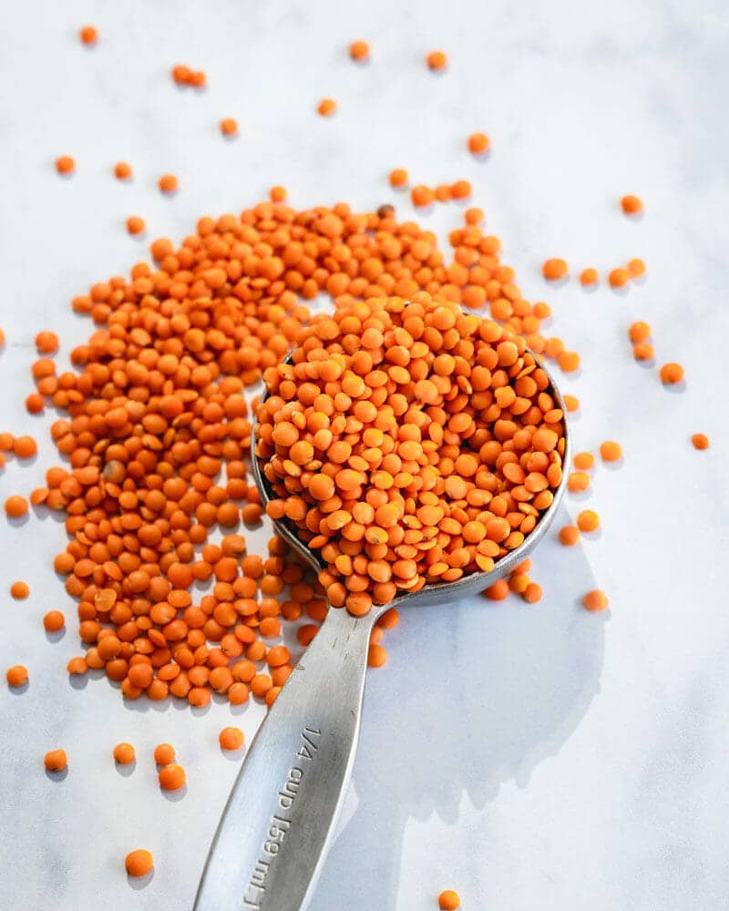 Red lentils