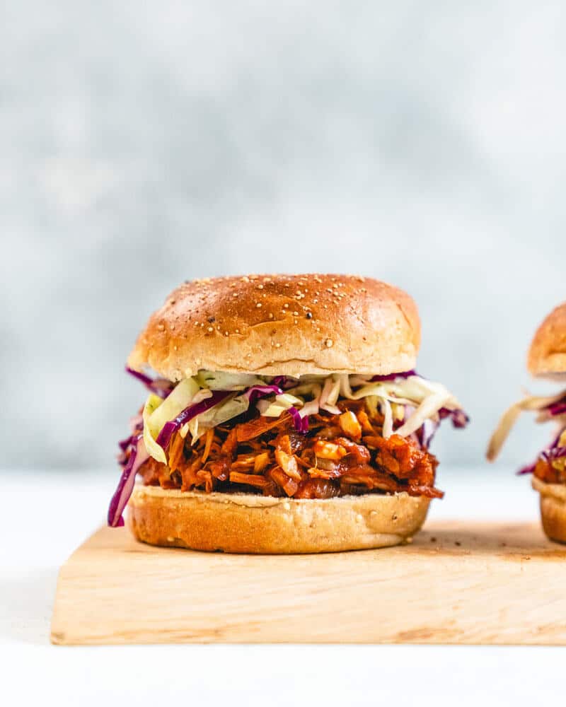 Jackfruit BBQ sandwich 