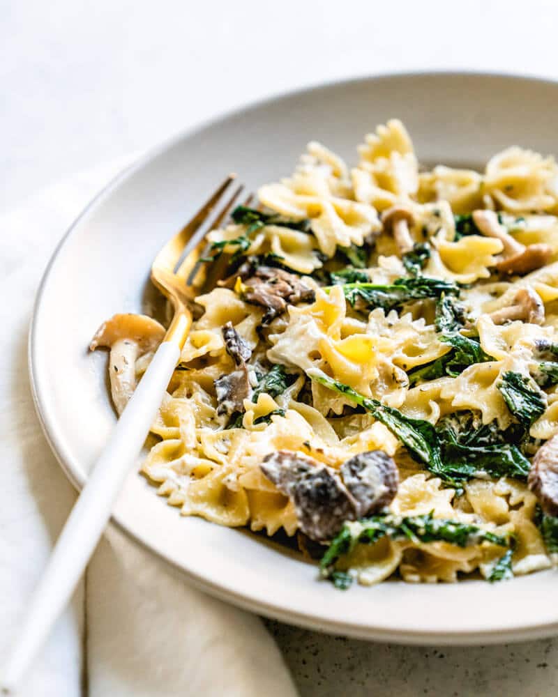 Mushroom pasta