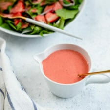 Strawberry Vinaigrette (5 Minute Salad Dressing!)-image