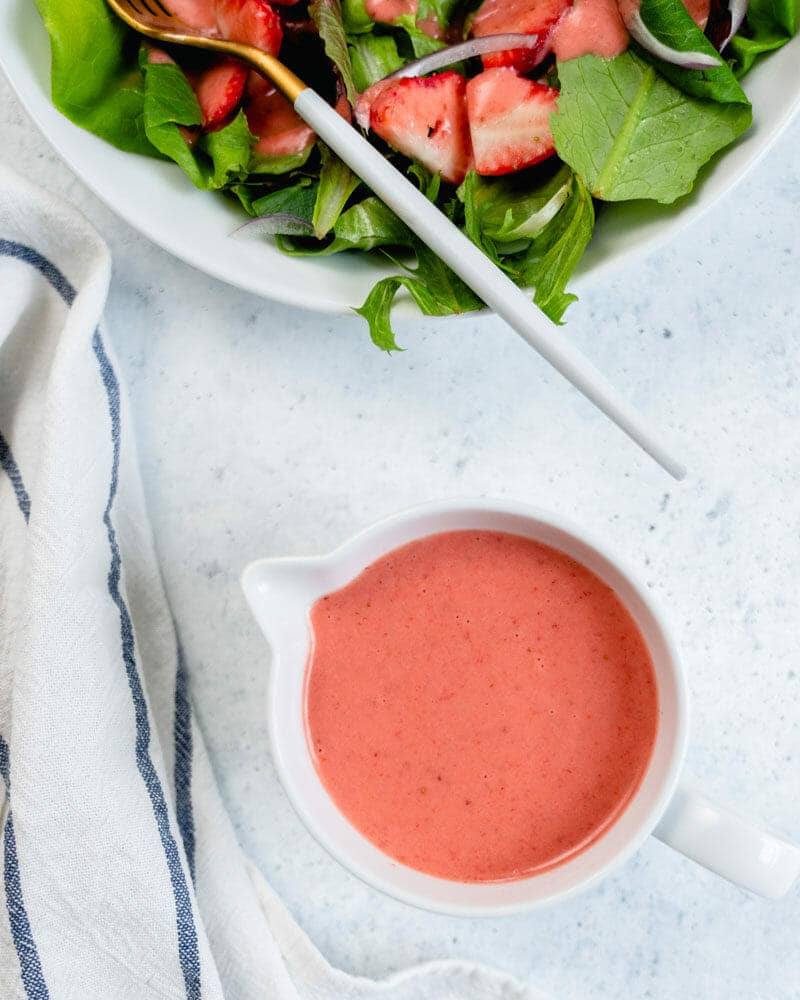 Strawberry salad dressing