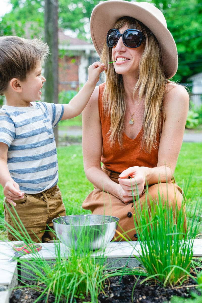 Gardening with kids