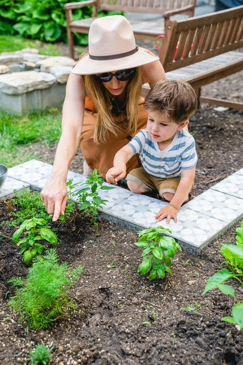 Gardening with kids