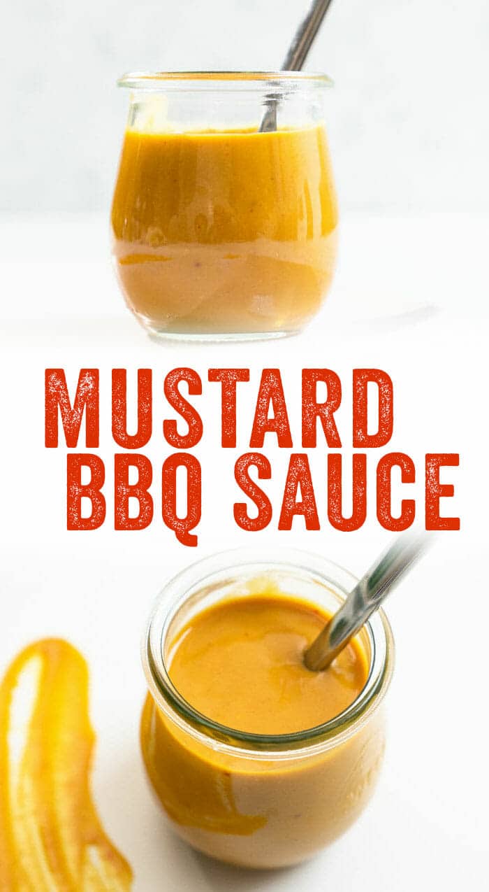 Mustard BBQ Sauce Made In 5 Minutes A Couple Cooks Mustard BBQ Sauce