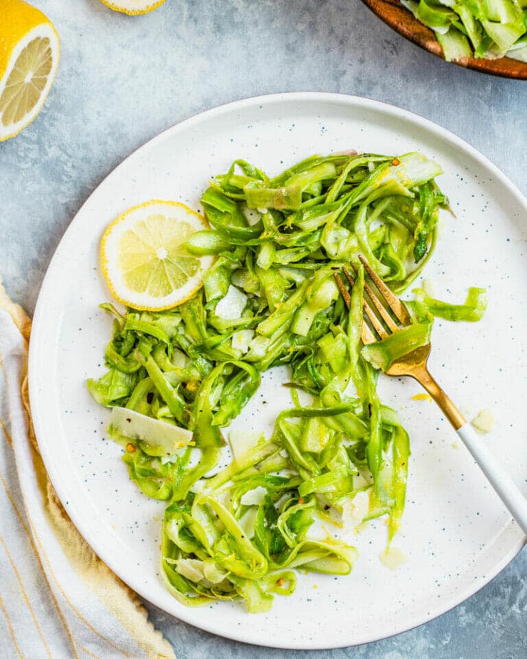 Shaved Asparagus Salad A Couple Cooks
