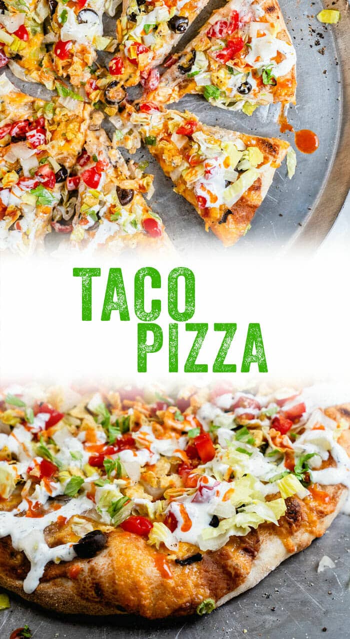 Best Ever Taco Pizza A Couple Cooks
